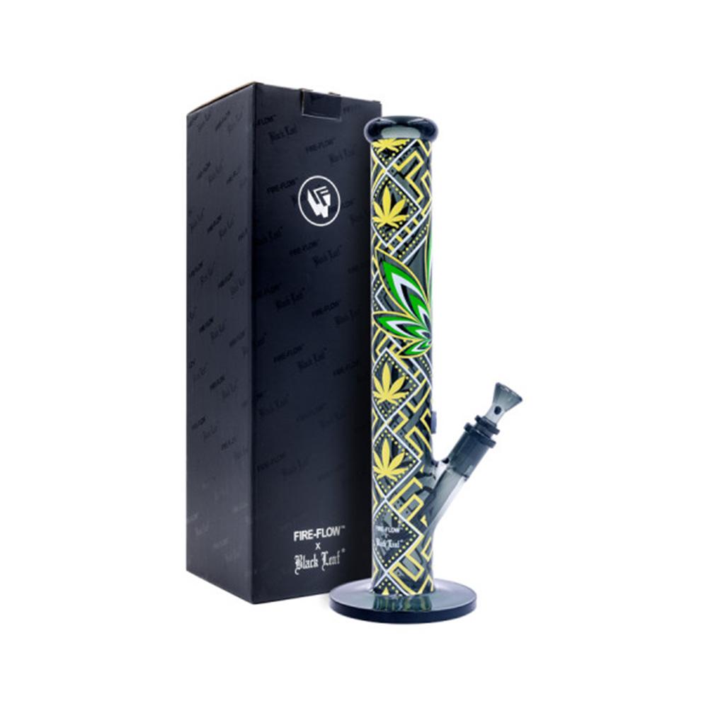 Fire-Flow x Black Leaf - Glass Bong Leaves #34 40cm