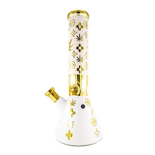 Pattern Bong Gold 30cm