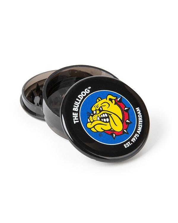 The Bulldog - 3-part Acrylic Grinder Zwart