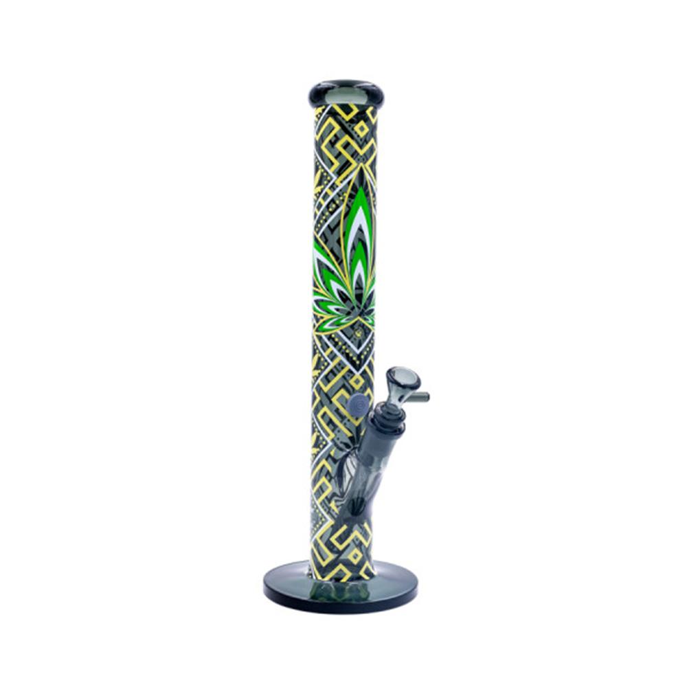Fire-Flow x Black Leaf - Glass Bong Leaves #34 40cm 3